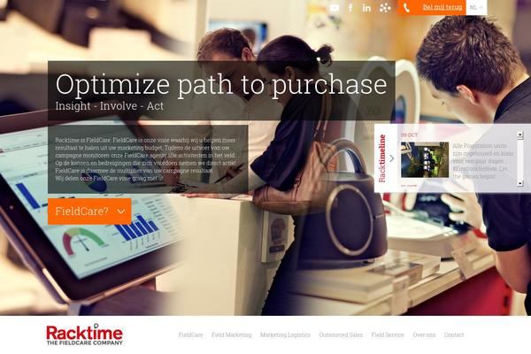 racktime.be site used Racktime