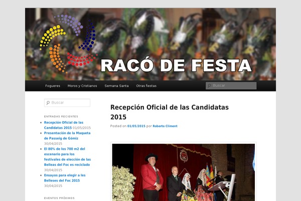 Site using Facebook Photo Fetcher plugin