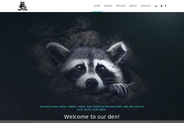 Brook-child theme site design template sample