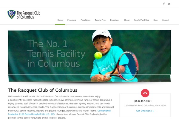 Florida theme site design template sample