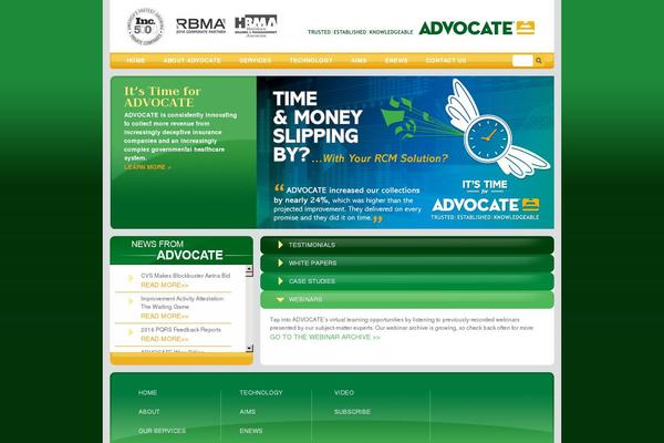 Advocate theme site design template sample