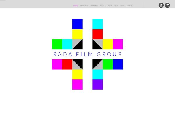 Samsara theme site design template sample