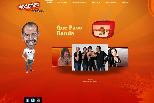 radamescontraataca.com site used Silverslide