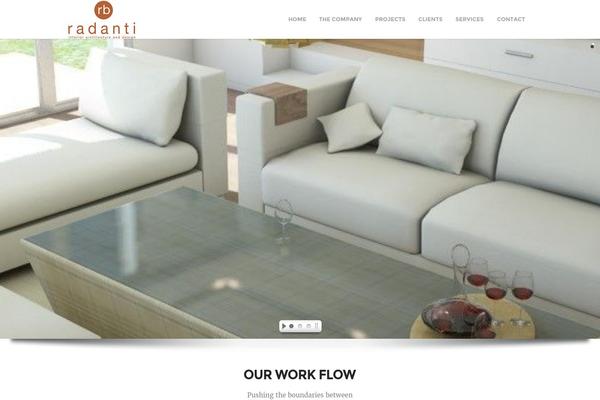 Architect Theme theme site design template sample
