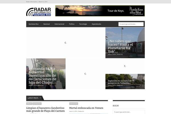 Extranews theme site design template sample