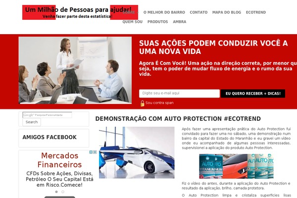 Site using Ads_up_money plugin