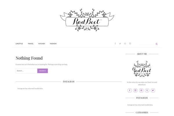 Lily theme site design template sample