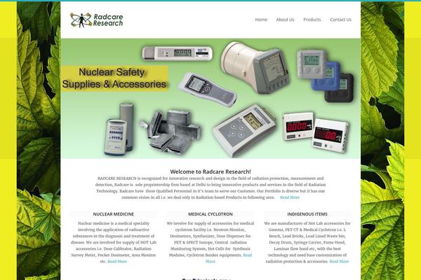 Extensio theme site design template sample