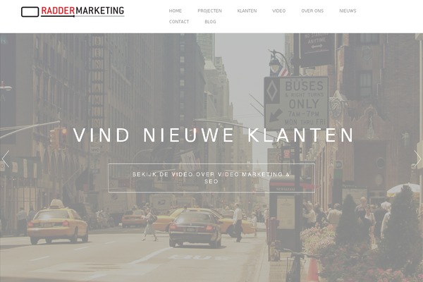 Visia theme site design template sample