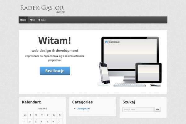 Responsive theme site design template sample