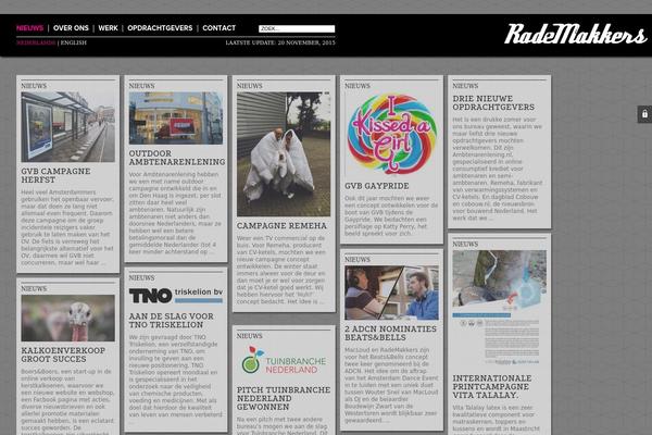 rademakkers.nl site used Foliogrid Pro