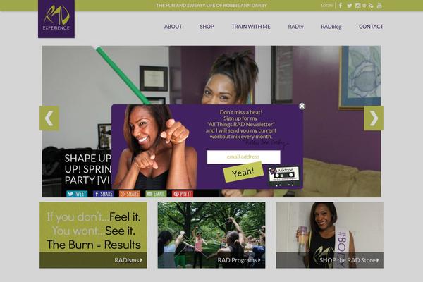 Site using Itro-wordpress-marketing plugin