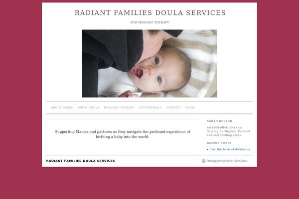 Brunelleschi theme site design template sample