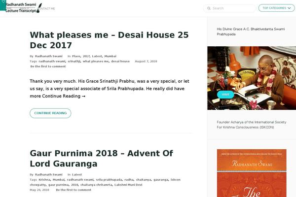 Lee theme site design template sample