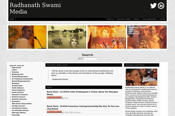Site using Creative Clans Slide Show plugin