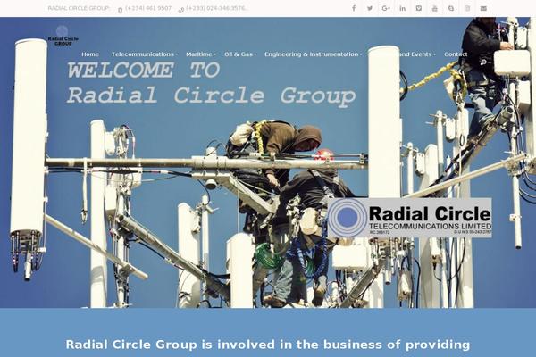 Stack theme site design template sample