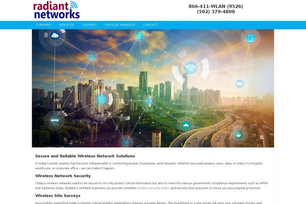 radiant-networks.com site used Radiantnetwork