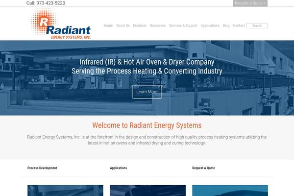 Enterprise Pro theme site design template sample