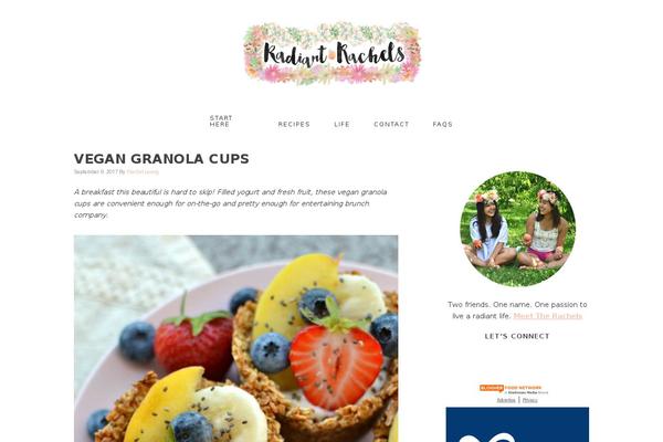 Foodie Pro theme site design template sample