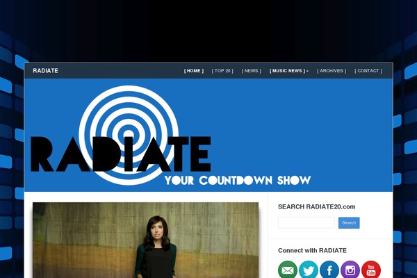 Meeta theme site design template sample