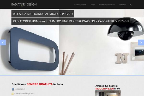 Hikari theme site design template sample