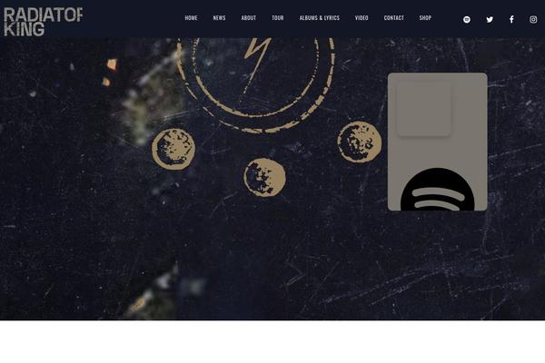 FWRD theme site design template sample