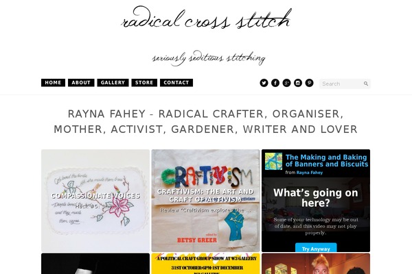 radicalcrossstitch.com site used Responsiveportfoliodessign