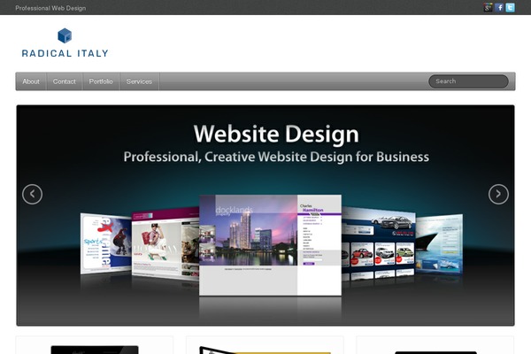 iFeature theme site design template sample
