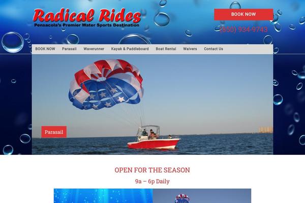 Radical theme site design template sample