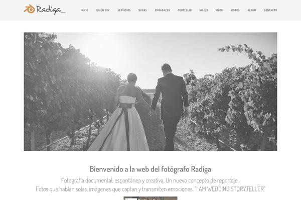 Finch theme site design template sample