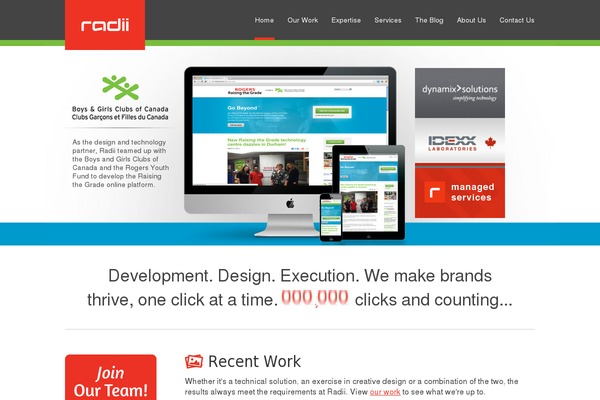 radiiproduction.com site used Radii