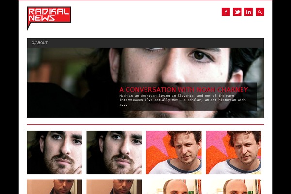 Magazino theme site design template sample