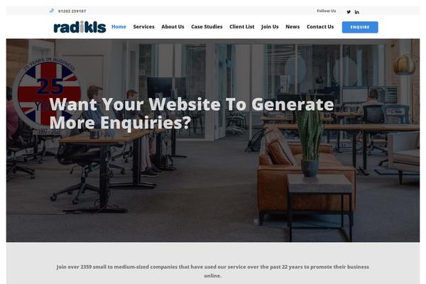 Site using Codeless-builder plugin