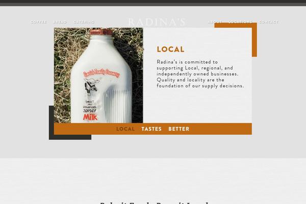 Highend theme site design template sample