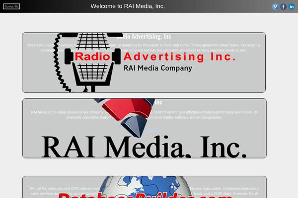 Aoki theme site design template sample