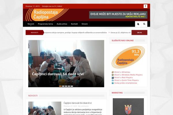 Goodnews 5.5 theme site design template sample