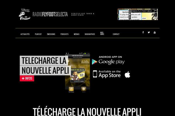 IronBand theme site design template sample