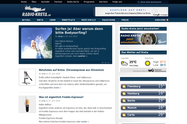 Site using Simple Ads Manager plugin