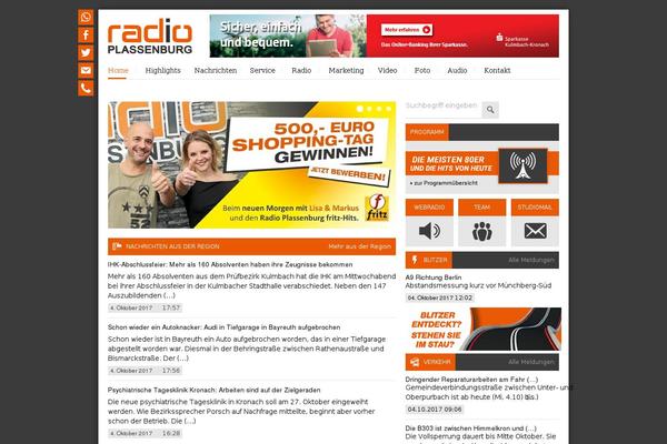 radio-plassenburg.de site used Cmms-theme-fhb