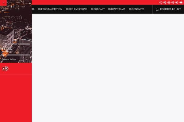 Site using Podlove Web Player plugin