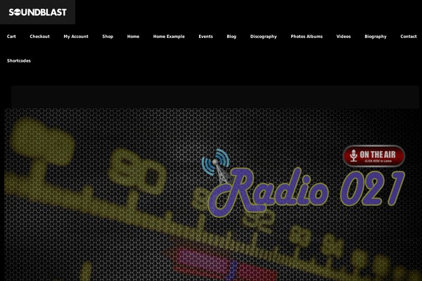 radio021.com site used Soundblast