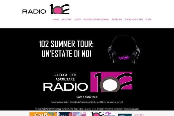 radio102.it site used Myjournal