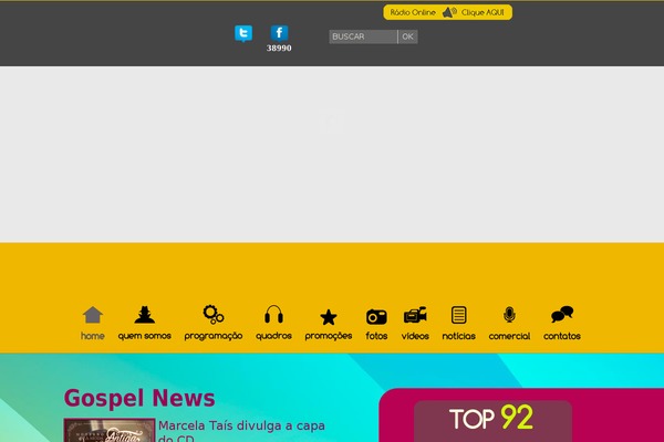 Site using Flash MP3 Player plugin