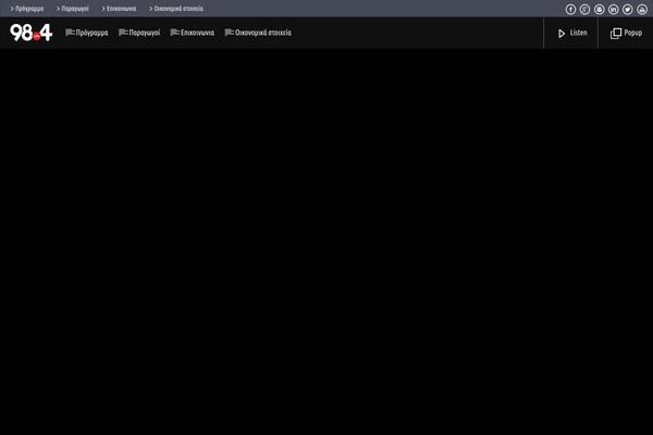 Onair2 theme site design template sample