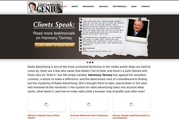 Sansation theme site design template sample