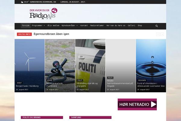 Site using continuous rss scrolling plugin
