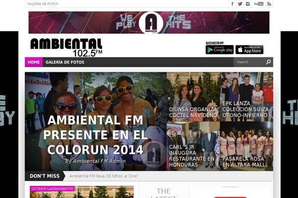 Site using Float Left Right Advertising plugin