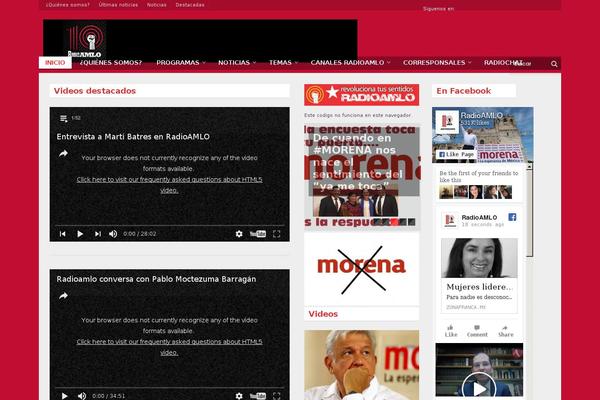 Site using Vmagazine-companion plugin