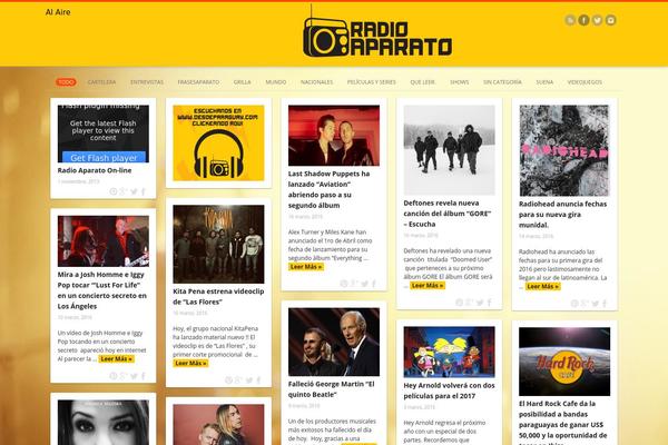 Remal theme site design template sample