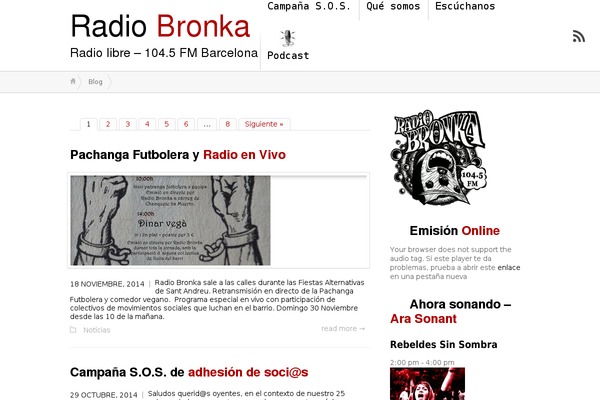 Site using WP Embed Facebook plugin